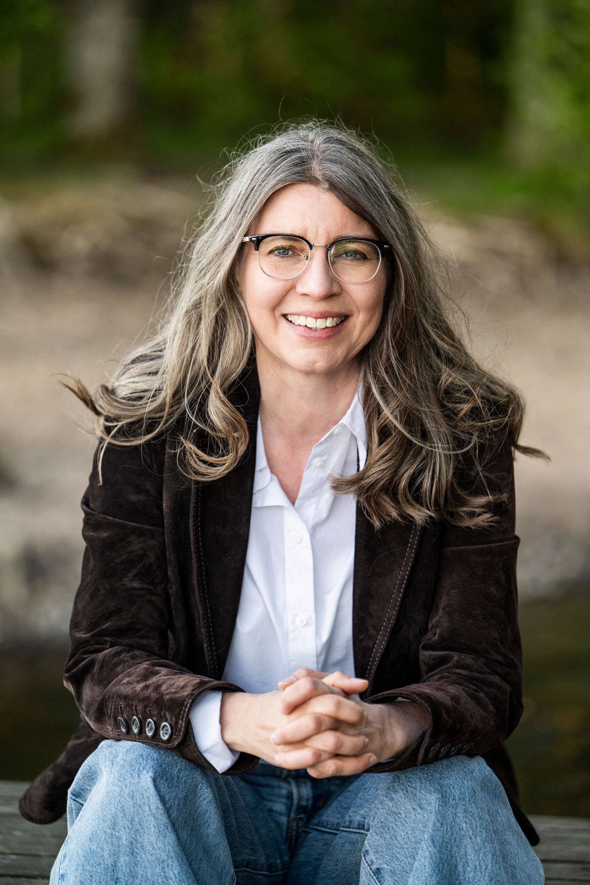 Författare Camilla Dahlson, pressbild, Lind & Co, 2026
