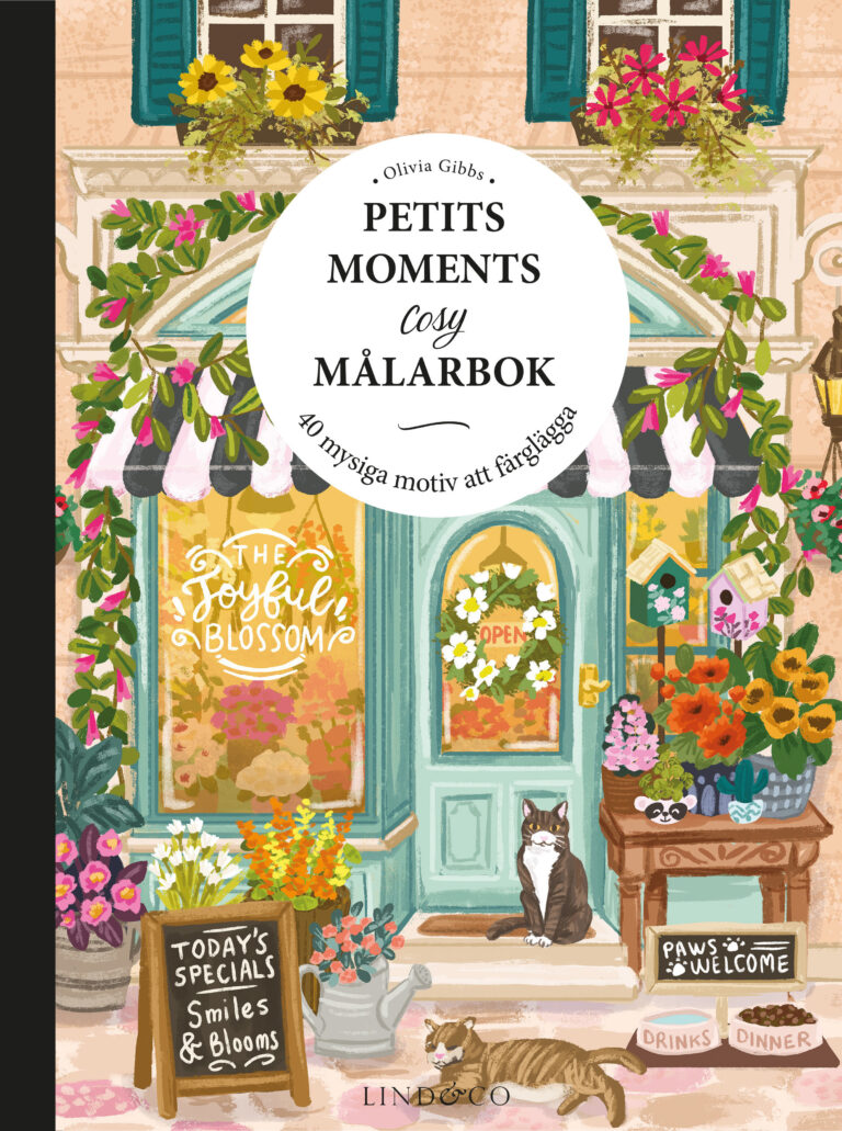 Petits moments cosy målarbok